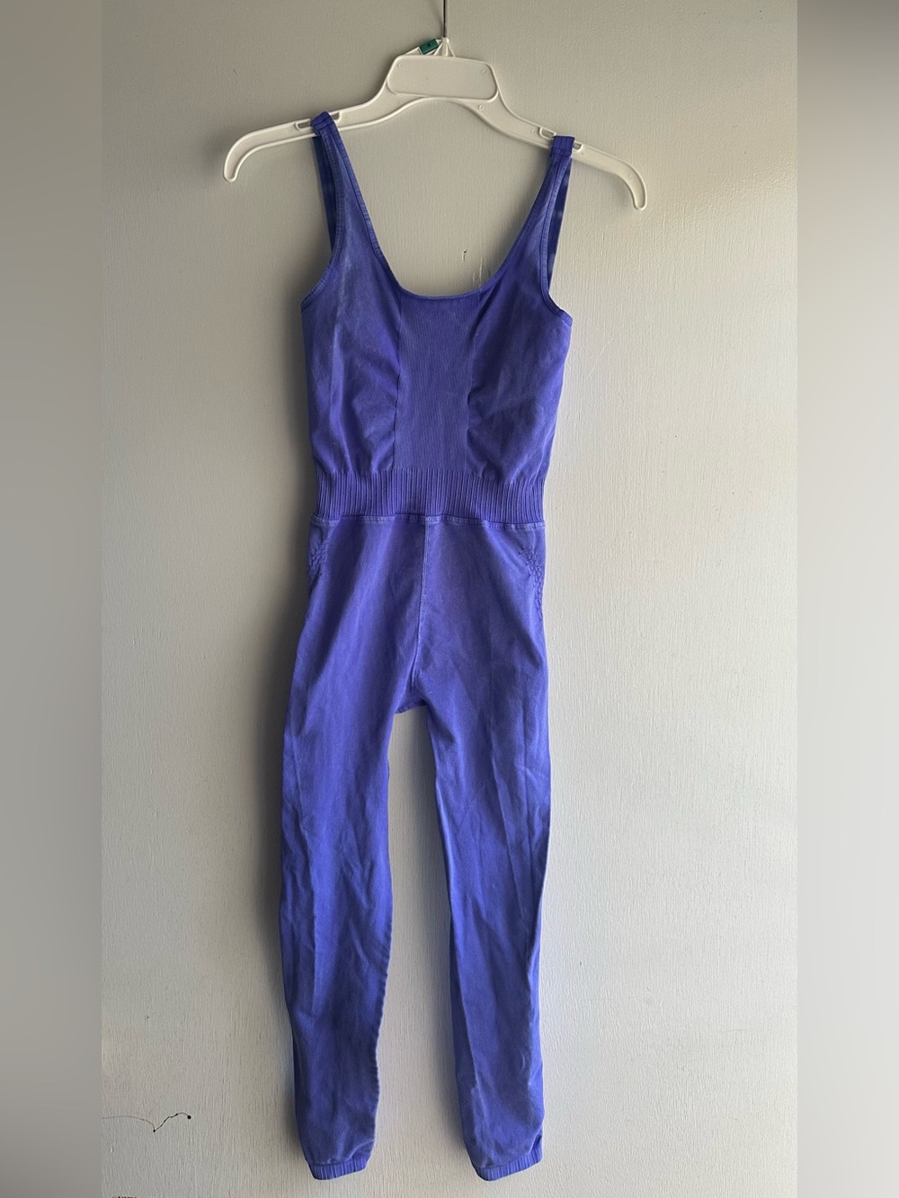 Free People FP Movement Good Karma Yoga Jumpsuit Purple one piece Pilates size S